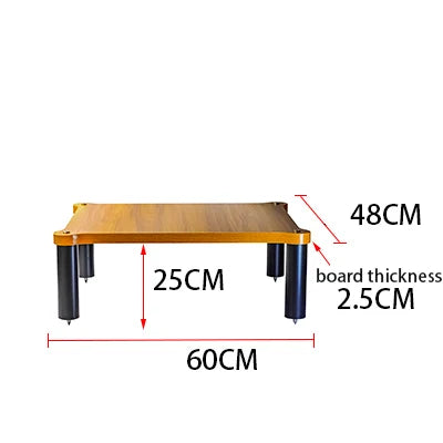 🎶 CHANGELIN Iron Reverb HiFi Audio Rack — Heavy-Duty CD Player, DAC & Amplifier Cabinet with Shock-Absorbing Spikes for Pure Sonic Power