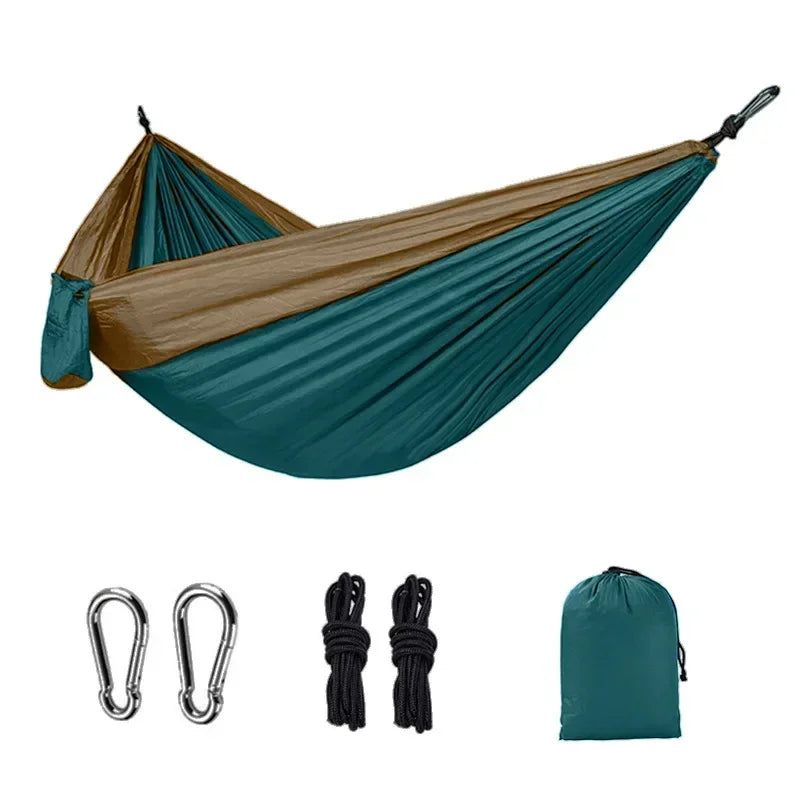 Easy To Use, Lightweight, Durable Camping Hammock with Matching Stand - Premium hammock from Lizard Vigilante - Just $28.88! Shop now at Lizard Vigilante