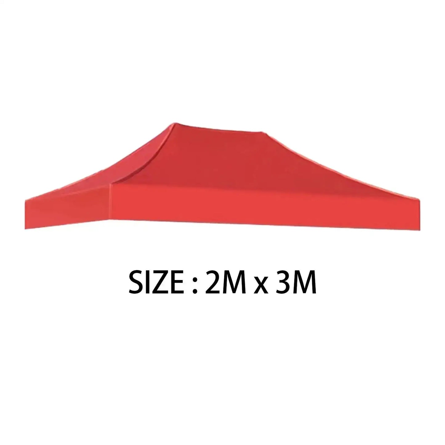 Canopy Top Cover Sunshade Tent Cover Replacement Rainproof 3x2M Gazebo Roof Canopy Tent Top for Canopy Camping Beach Patio