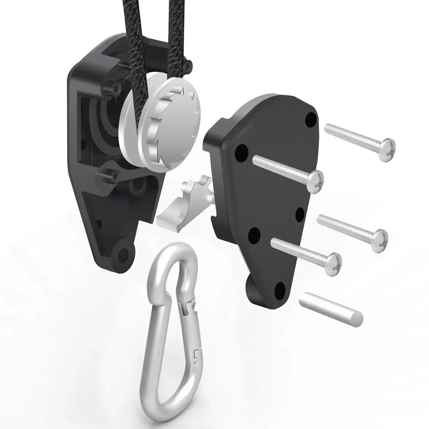 Lanyard Hanging 1/8" Grow Tent LED Grow Light Pulley Rope Ratchet Adjustable Rope For Room Box Growing Light Greenhouse Fixtures