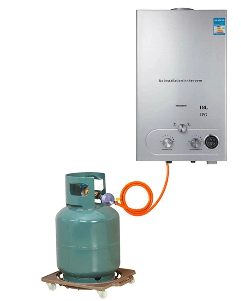 6L/8L/10L/12L/16L/18L LPG Water Heater Propane Gas Tankless Stainless Instant Boiler 36KW Liquefied Petroleum Gas Water Heater