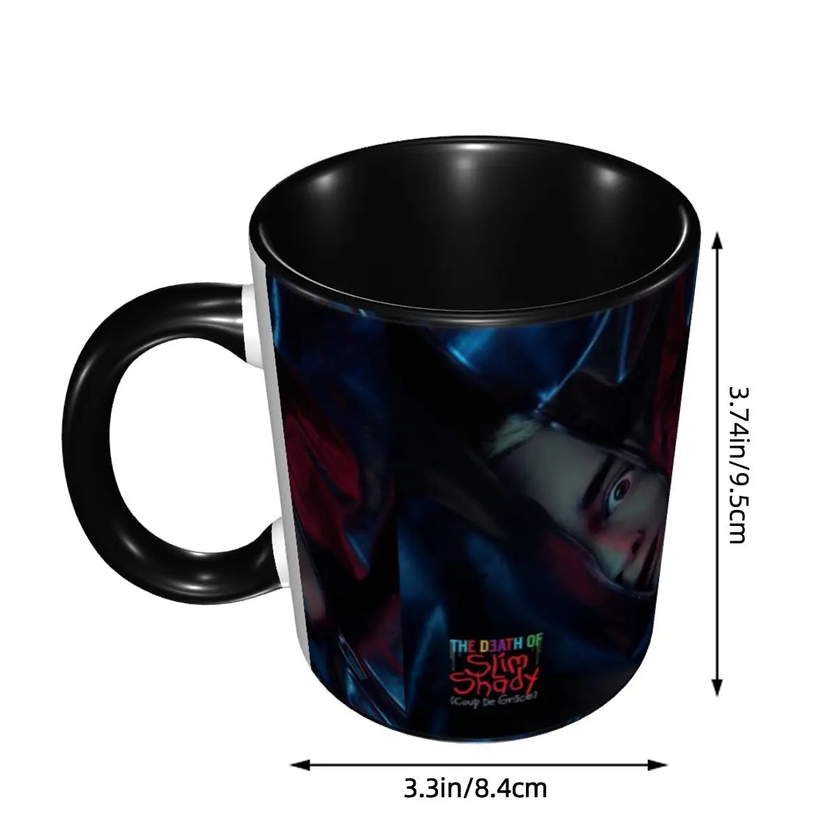 The Death of Slim Shady Coffee Mug - Eminem 2024 Fun Ceramic Office Cup - Premium mug from Lizard Vigilante - Just $22.88! Shop now at Lizard Vigilante