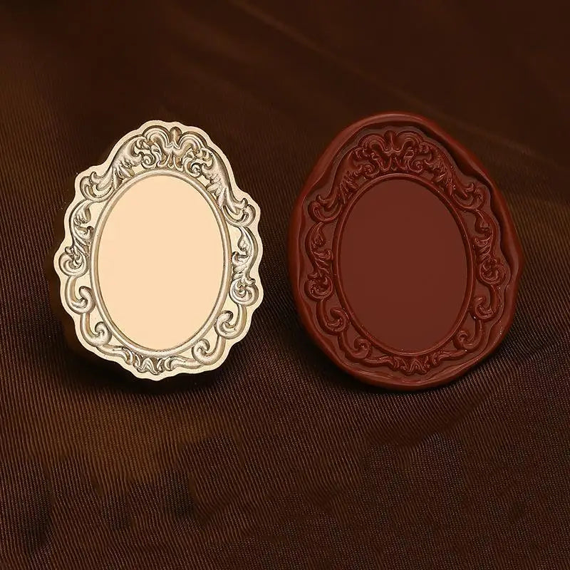 Photo Frame Series Sealing Wax Stamp Head Fire Paint Seal Wax Stamp Heads For DIY Scrapbooking Envelope Wedding Party Invitation