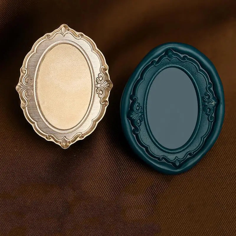 Photo Frame Series Sealing Wax Stamp Head Fire Paint Seal Wax Stamp Heads For DIY Scrapbooking Envelope Wedding Party Invitation