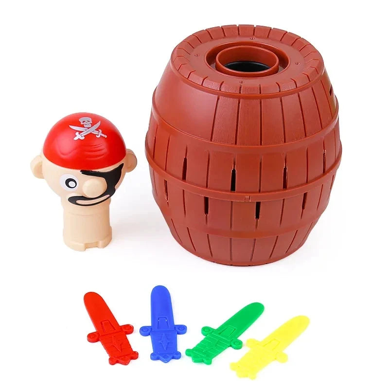 Pirate Barrel Toy Game – Interactive Sword Stab Jumping Pirate Game, Fun Parent-Child Activity, Christmas Toy for Kids - Premium game from Lizard Vigilante - Just $15.99! Shop now at Lizard Vigilante