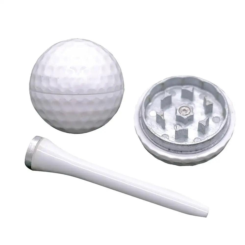 Pipe Herb Grinders Golf Vanilla Set For Dad Creative Grinder Golf Ball Golf Spice Grinder Gift - Lizard Vigilante