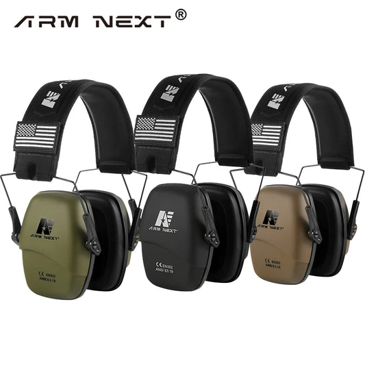 ARM NEXT V30 Tactical Shooting Headset - Noise Reduction 25dB Hearing Protection Earmuffs for Hunting & Safety - Premium hearing protection from Lizard Vigilante - Just $33.33! Shop now at Lizard Vigilante