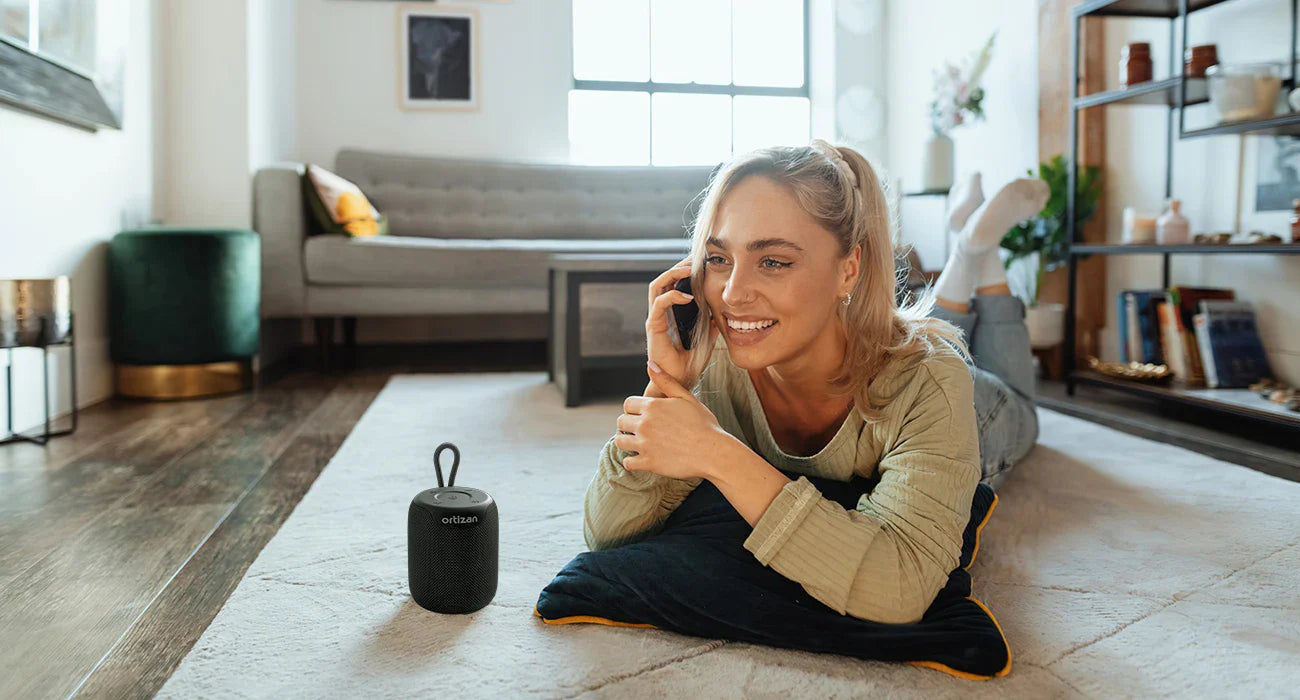 Bluetooth Speakers, 15W Portable Speakers Bluetooth Wireless V5.3 with Stereo Sound, Active Extra Bass, IPX7 Waterproof Shower