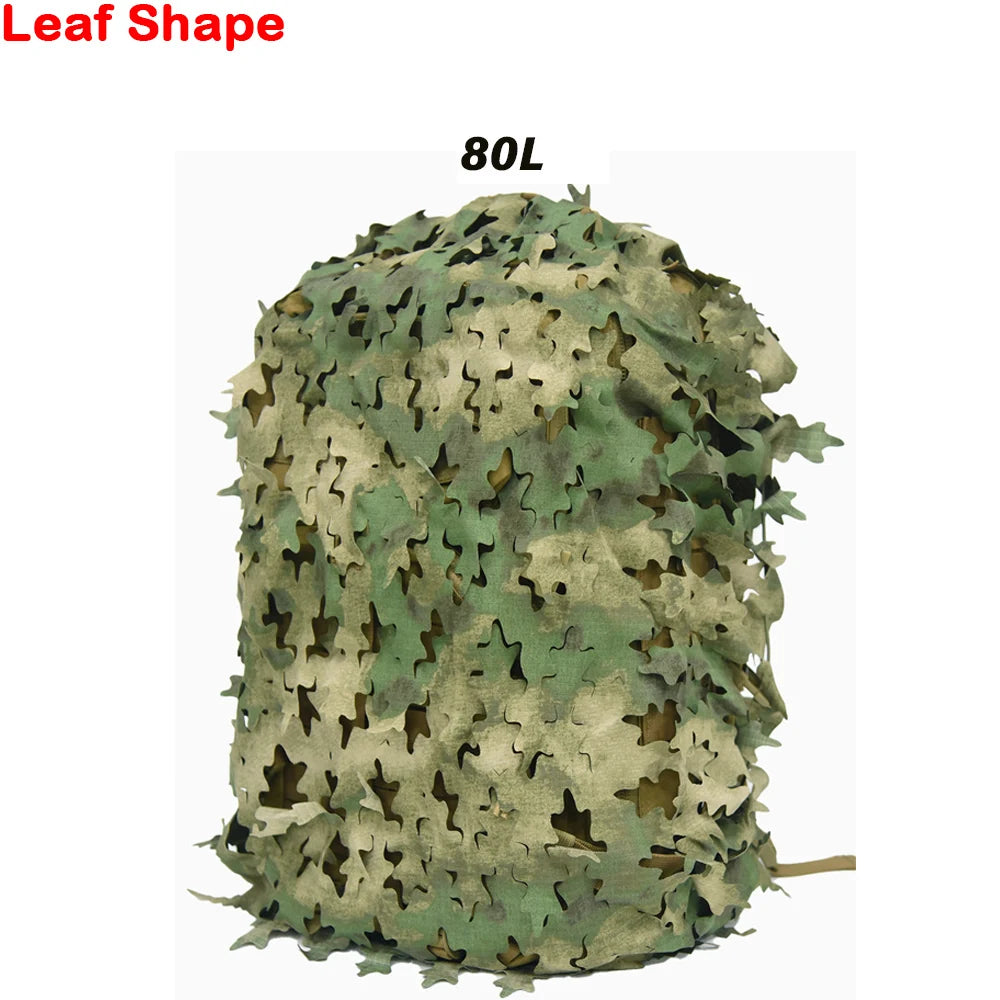 3D Camo Net Backpack Cover - Laser Cut Camouflage for 60L & 80L Packs - Premium backpack cover from Lizard Vigilante - Just $19.99! Shop now at Lizard Vigilante