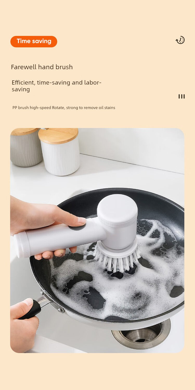 Kitchen Handheld Wireless Handy Gadget Bathroom Electric Cleaning Brush - Premium  from Lizard Vigilante - Just $4.99! Shop now at Lizard Vigilante