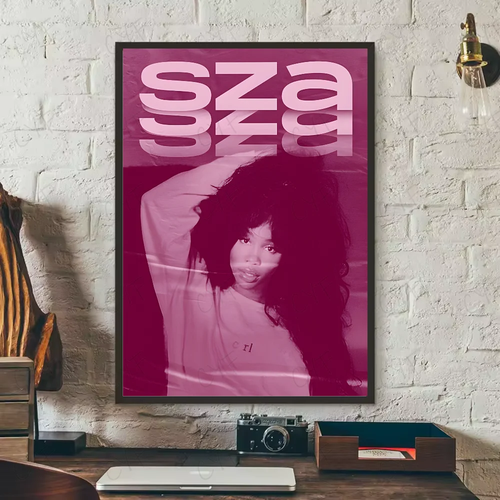SZA "SOS WAVES" Waterproof HD Album Poster – Sticky Aesthetic Wall Art for Bedroom, Bar, Studio, or Mood-Set Living Spaces - Premium poster from dsers - Just $8.99! Shop now at Lizard Vigilante