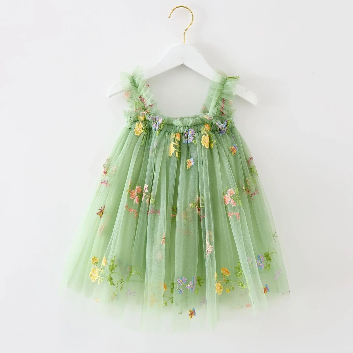 Baby Girl Clothes for Birthday Party 1-5Y Toddler Flower Elegant Luxury Dresses New 3D Butterfly Baby Dress Summer Sweet Outfits