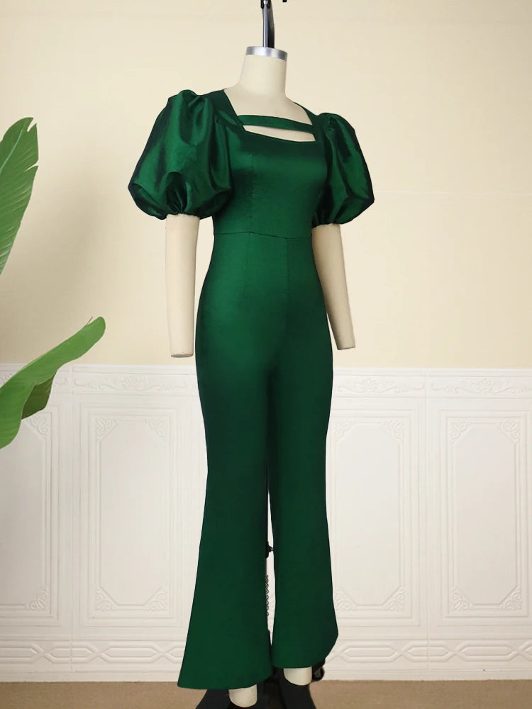 Elegant Plus Size Jumpsuit - Perfect for Any Occasion - Premium bodysuit from Lizard Vigilante - Just $59.99! Shop now at Lizard Vigilante