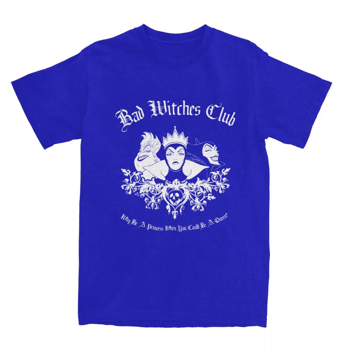 Villains for Men Women T Shirt Bad Witches Club Group Humorous Tees Short Sleeve T-Shirts Pure Cotton Plus Size Clothing - Premium  from Lizard Vigilante - Just $50.99! Shop now at Lizard Vigilante