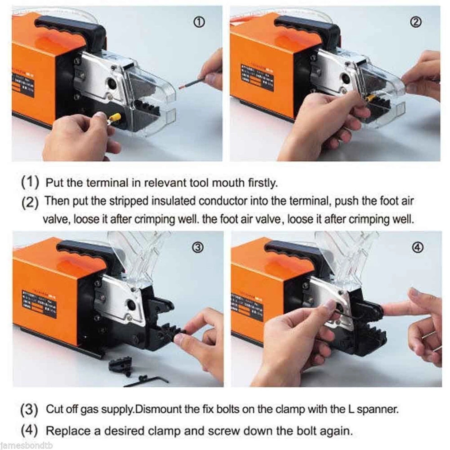 VEVOR AM-10 Pneumatic Crimping Tool - Powerful and Precise - Premium crimping tool from Lizard Vigilante - Just $395.99! Shop now at Lizard Vigilante