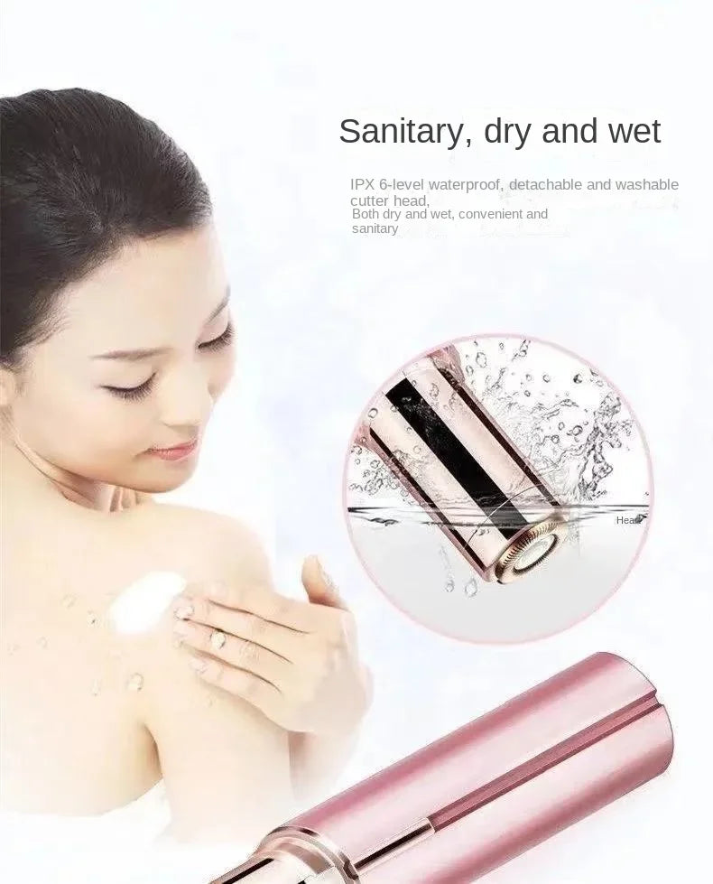 Slay & Slay Again – Lipstick-Sized Electric Epilator for Smooth Criminals (Face, Bikini, Zero Mercy) - Premium Electric Epilator from dsers - Just $17.77! Shop now at Lizard Vigilante