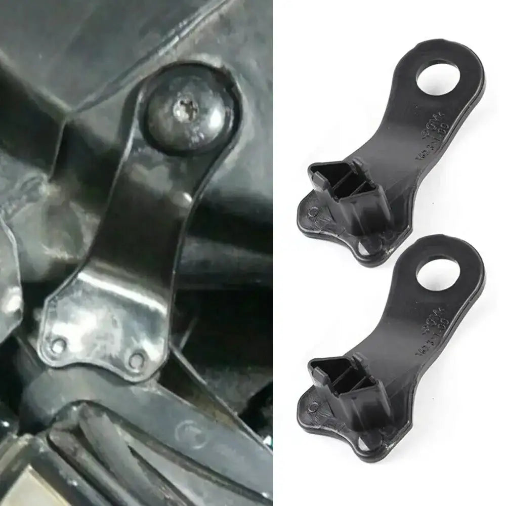 2Pcs Car Front Headlight Headlamp Repair Kit Bracket Clip For BMW 5 Series E60 E61 2003-2010 63126949633 63126949634