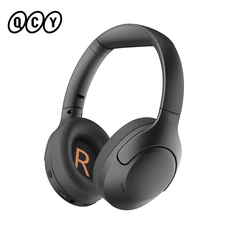 QCY H3 Lite ANC Wireless Headphones – Bluetooth 5.3, 40mm Drivers, Active Noise Cancelling, 60-Hour Battery Life - Premium headphones from Lizard Vigilante - Just $62.99! Shop now at Lizard Vigilante