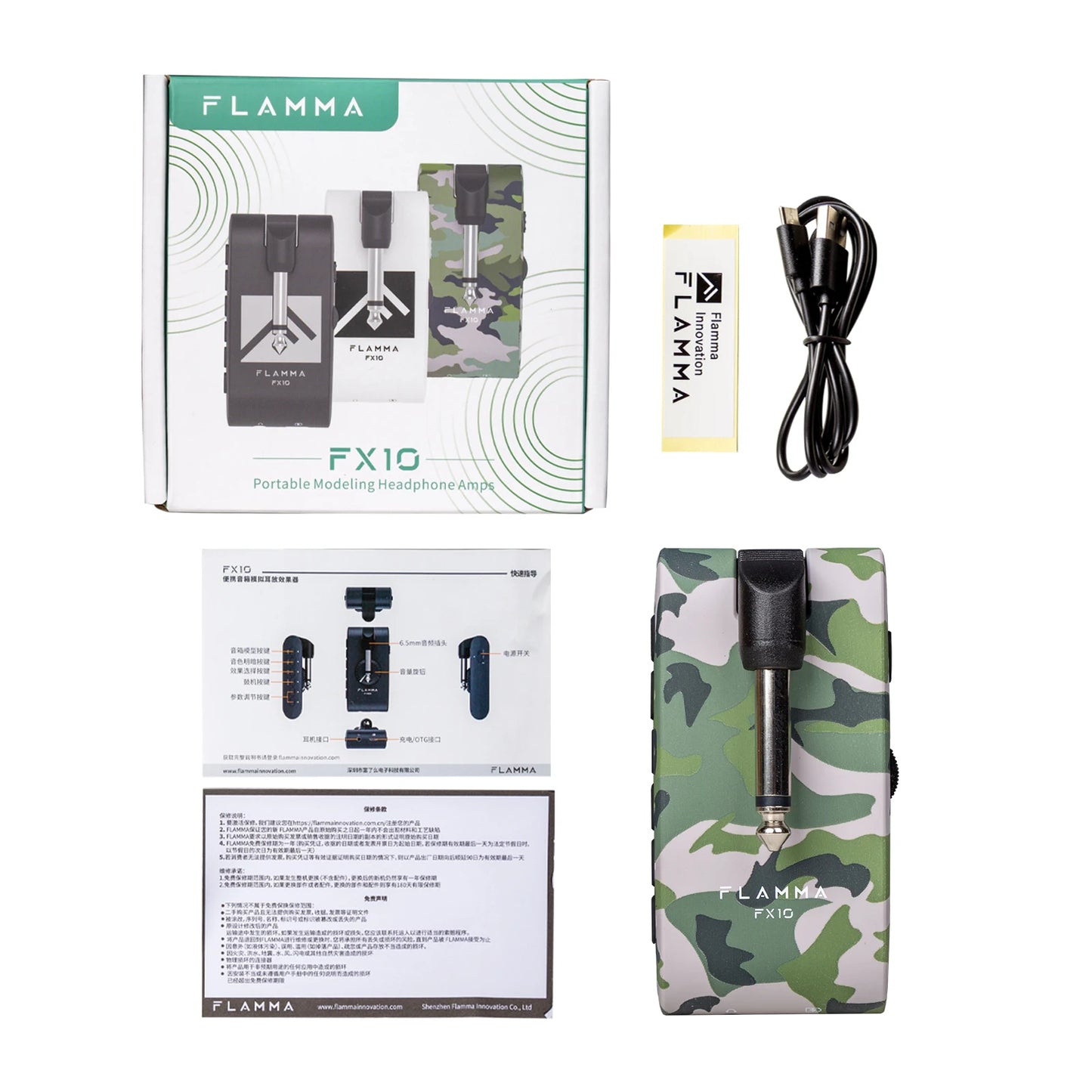 🔥 FLAMMA FX10 Heavy Metal Headjack | Portable Guitar Amp of the Gods 🎸⚡