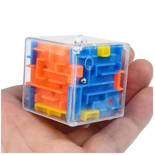 3D Maze Magic Cube Six-Sided Puzzle Toy – Brain-Teasing Labyrinth Cube for Kids & Adults, Stress-Relief Game - Premium toy from Lizard Vigilante - Just $43.99! Shop now at Lizard Vigilante