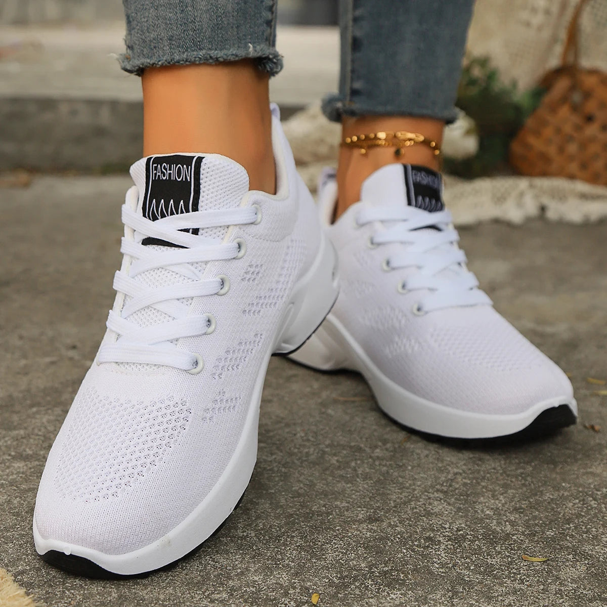 Women Platform Casual Sneakers Outdoor Mesh Breathable Running Casual Shoes Summer Comfortable Luxury Vulcanize Shoes for Women - Premium  from Lizard Vigilante - Just $10.99! Shop now at Lizard Vigilante