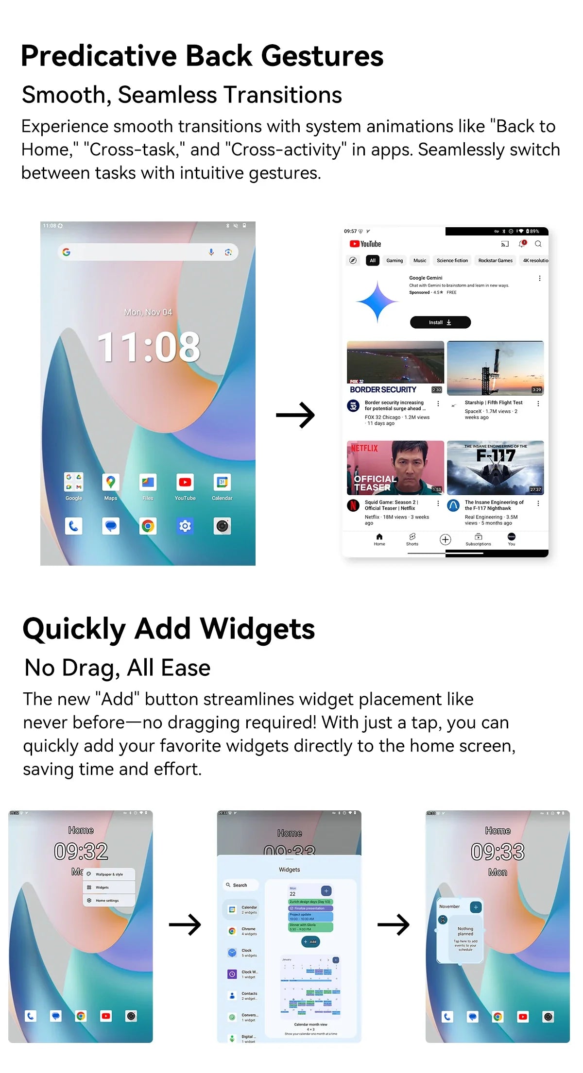 Blackview MEGA 2 Tablets 12 inch 2K Display Widevine L1 24GB(8+16) Android 15 256GB 9000mAh AI Main Camera Pad PC