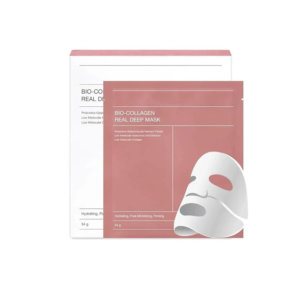 Bio-Collagen Face Mask Collagen Protein Hydrogel Soft Gel Mask Deep Moisturizing For Women Skin Care Products