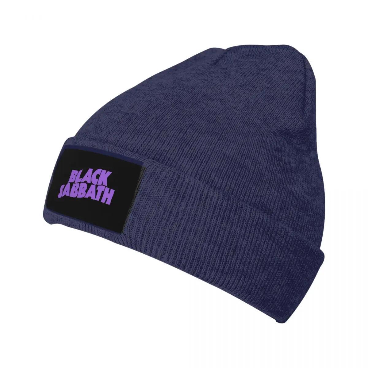 Black Sabbat Knitted Hat Beanie Autumn Winter Hats Warm Fashion Rock Cap Men Women - Premium beanie from Lizard Vigilante - Just $17.99! Shop now at Lizard Vigilante