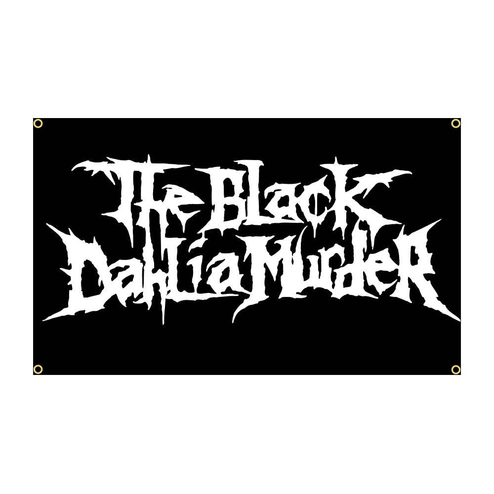 American Deadcore The Black Dahlia Murder Flag – 3x5 Ft Polyester Rock Banner for Decor and Tapestry - Premium flag from Lizard Vigilante - Just $13.99! Shop now at Lizard Vigilante