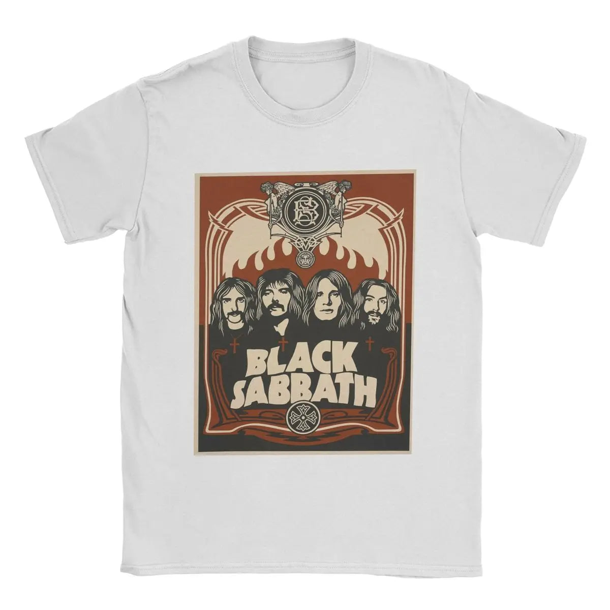 New Arrival Men Women Vintage Black Sabbaths Band Poster T Shirt Apparel Heavy Metal Pure Cotton T-shirt Clothing Novelty Tees - Premium tee from Lizard Vigilante - Just $21.99! Shop now at Lizard Vigilante