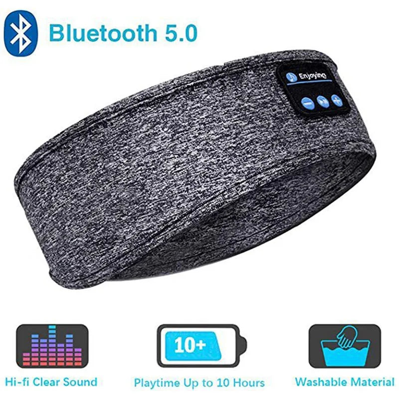 Fone Bluetooth Earphones Sports Sleeping Headband - Wireless Headset with Active Noise Cancellation & Volume Control for Music and Sleep - Premium earphones headband from Lizard Vigilante - Just $28.88! Shop now at Lizard Vigilante