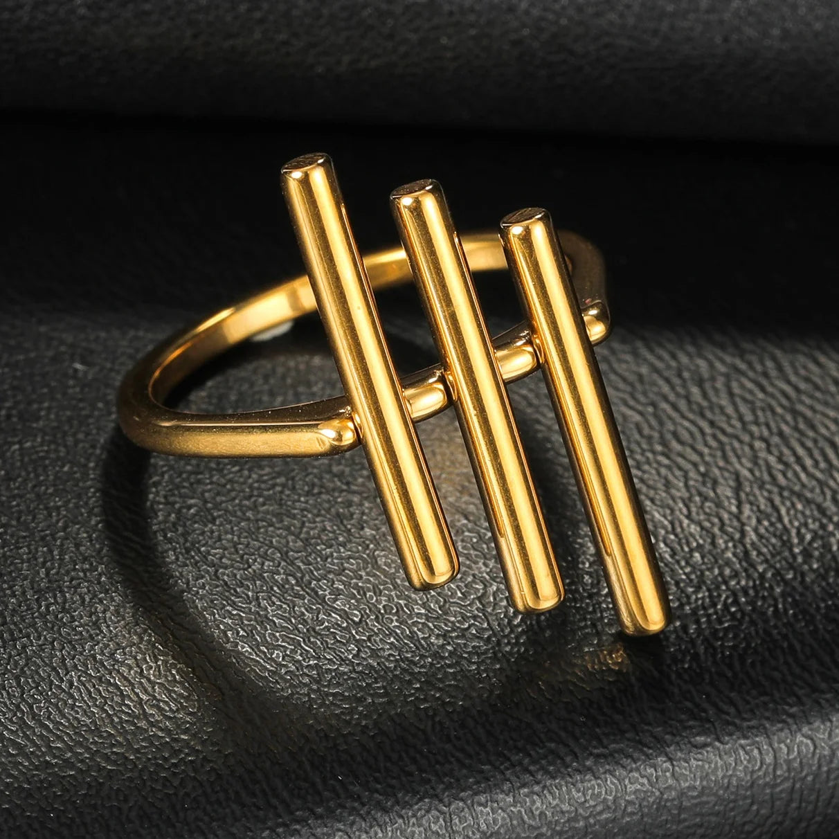 Top Band Mechanical Wheel Rock Gear Ring: 8mm Stainless Steel Comfort Fit Jewelry for Men & Women