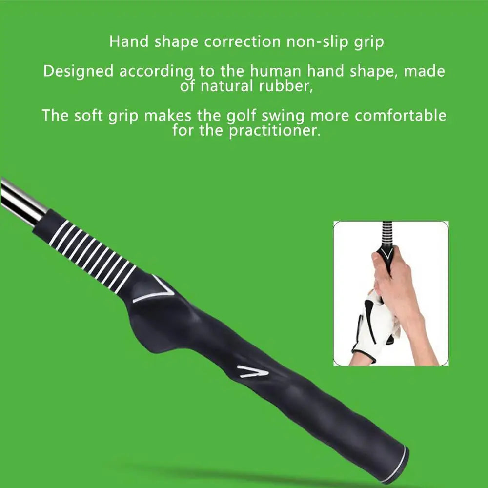 Golf Swing Practice Stick – Telescopic Swing Trainer for Perfecting Your Golf Technique - Premium golf training stick from Lizard Vigilante - Just $18.99! Shop now at Lizard Vigilante