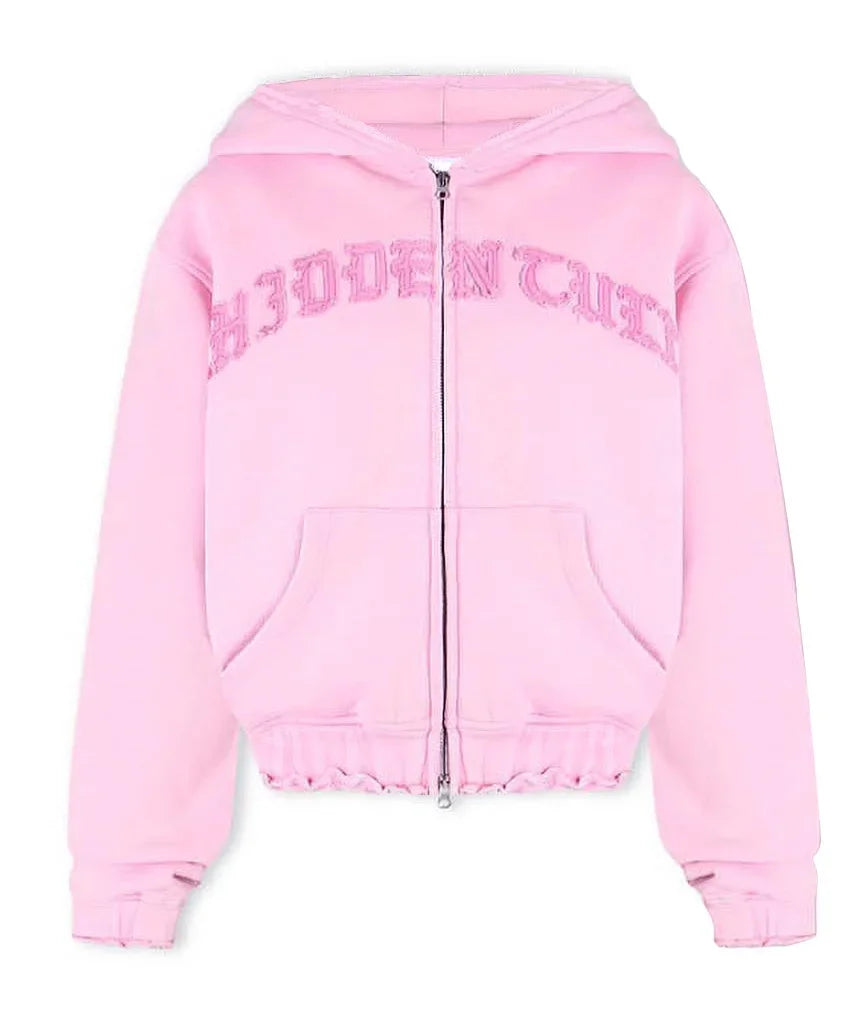 Y2K Punk Harajuku Letter Spliced Hoodie Sweatshirt and Jogger Set – Sexy & Cute Aesthetic Outwear for Women - Premium Long-sleeve hoodie from Lizard Vigilante - Just $29.99! Shop now at Lizard Vigilante