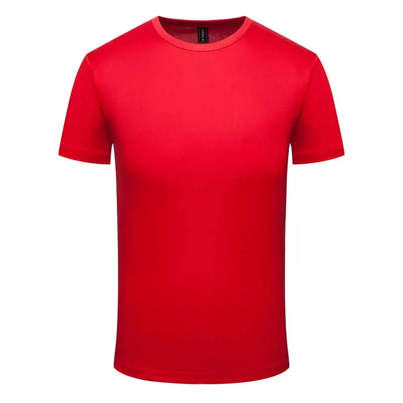 The Ultimate Quick-Dry Round Neck T-Shirt – Large Size Men's & Women's Breathable & Comfy Polyester Tee (Up to 4XL) for Casual Adventures - Premium t-shirt from Lizard Vigilante - Just $23.88! Shop now at Lizard Vigilante