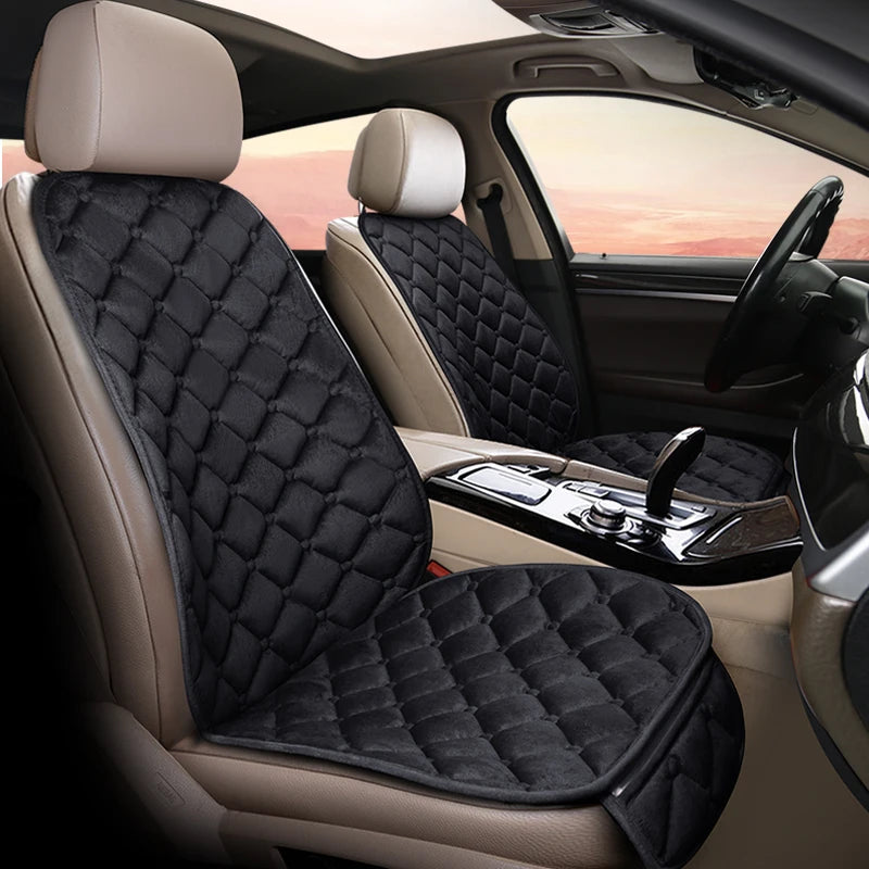 Premium Artificial Fur Car Seat Covers for Renault Kadjar F3 X45 - Front & Rear Velvet Cushions - Premium seat covers from Lizard Vigilante - Just $14.99! Shop now at Lizard Vigilante