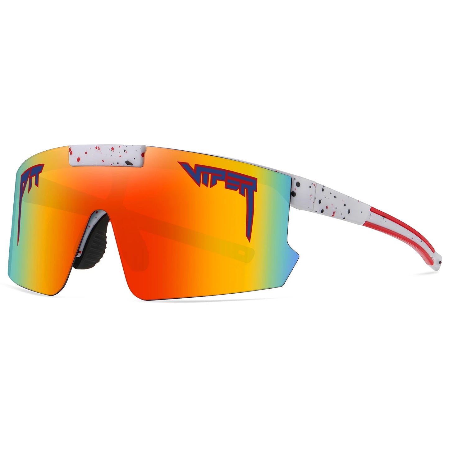 Pit Viper flip-up downforce sport sunglasses – heavy metal cycling eyewear for men and women, UV400 baseball & driving shades