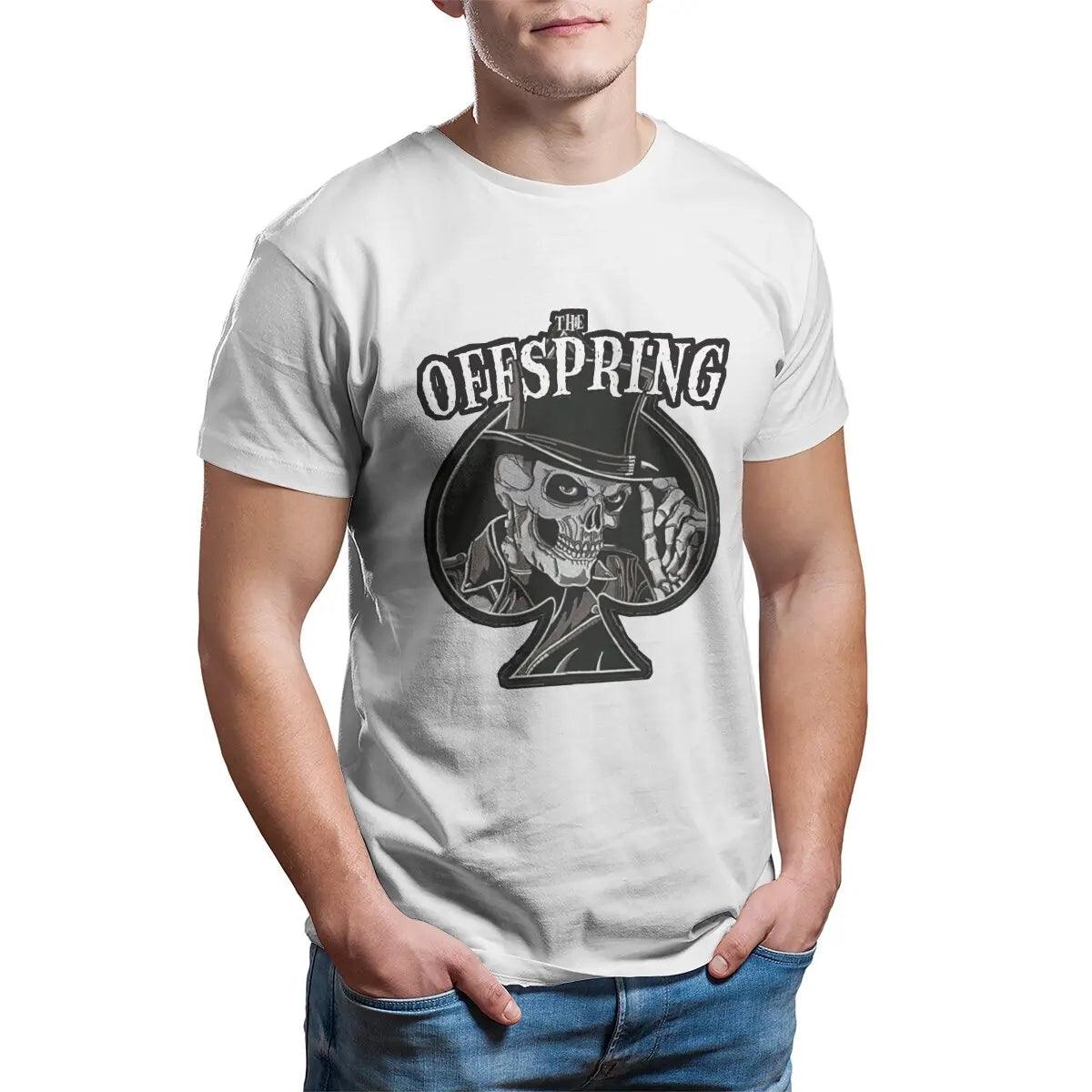 the offspring AS Men's T Shirt The Offspring Cool Tees Short Sleeve O Neck T-Shirts 100% Cotton Birthday Present Tops - Lizard Vigilante