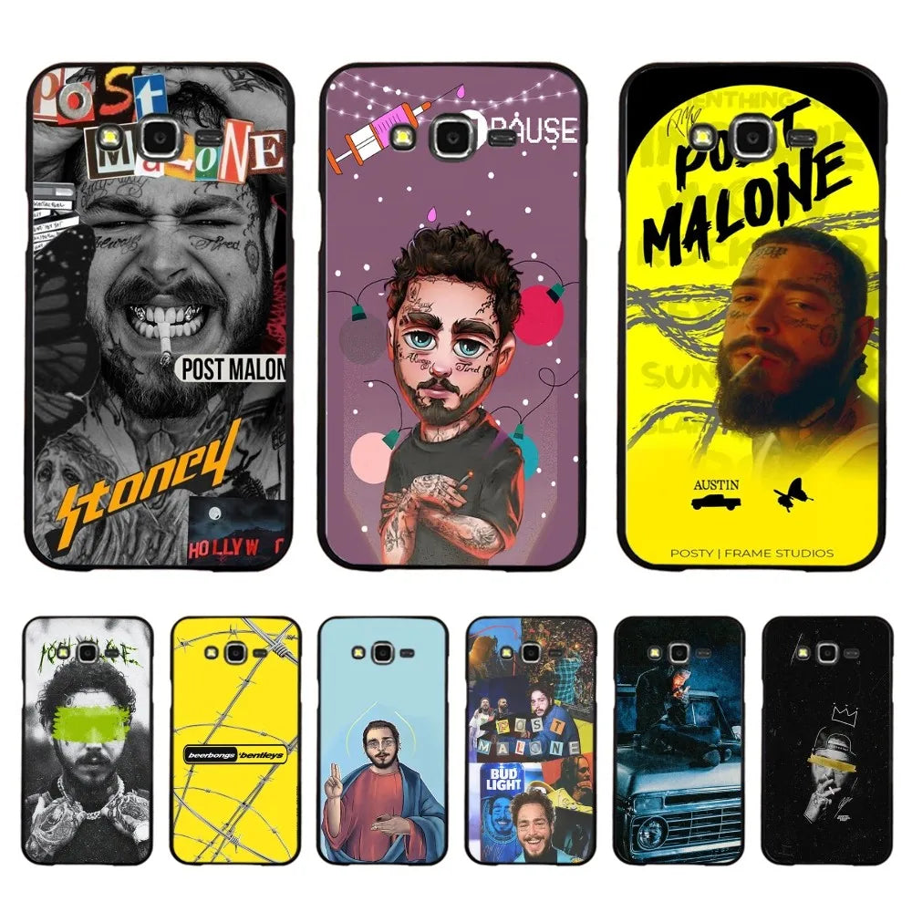 Post Malone Singer-Inspired Phone Case for Samsung A10-A91 | Premium TPU Cover with Full Protection - Premium phone case from Lizard Vigilante - Just $19.88! Shop now at Lizard Vigilante