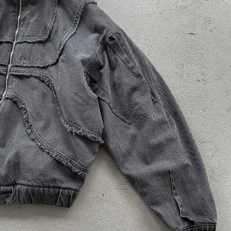 Shadowline Double-Zip Apocalypse Denim Hoodie