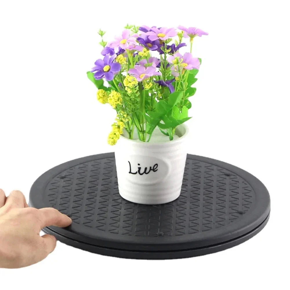 Pottery Turntable Sculpture Turntable Hand-Made Clay Model Bonsai Pottery Base Exhibitor Clay Tool Turntable