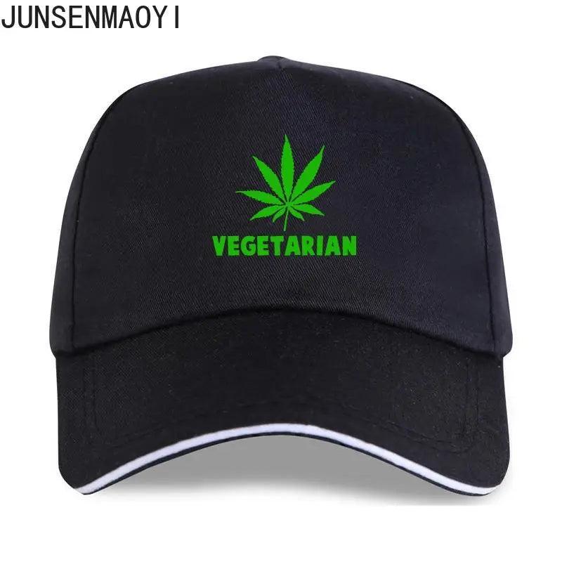 Vegetarian Weed Gift - Unisex Baseball Cap with Hemp Leaf - Premium baseball cap from dsers - Just $19.88! Shop now at Lizard Vigilante