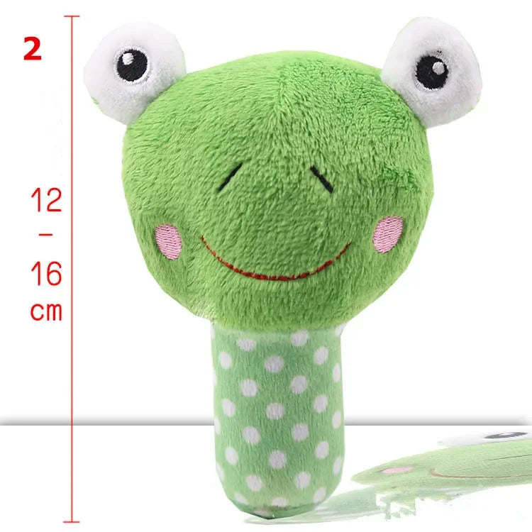 Funny Fleece Chew Molar Toy - Cute Rabbit and Frog Shaped Plush Squeak Toy for Dogs and Cats - Premium pet toys from Lizard Vigilante - Just $6.99! Shop now at Lizard Vigilante