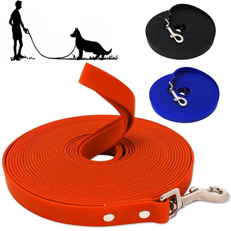 Waterproof Dog Leash Long Pvc Pet Leashes Easy To Clean Rope for Small Medium Large Big Dogs Walking Traning Lead 3m 5m10m 15m - Premium pet leash from Lizard Vigilante - Just $16.99! Shop now at Lizard Vigilante