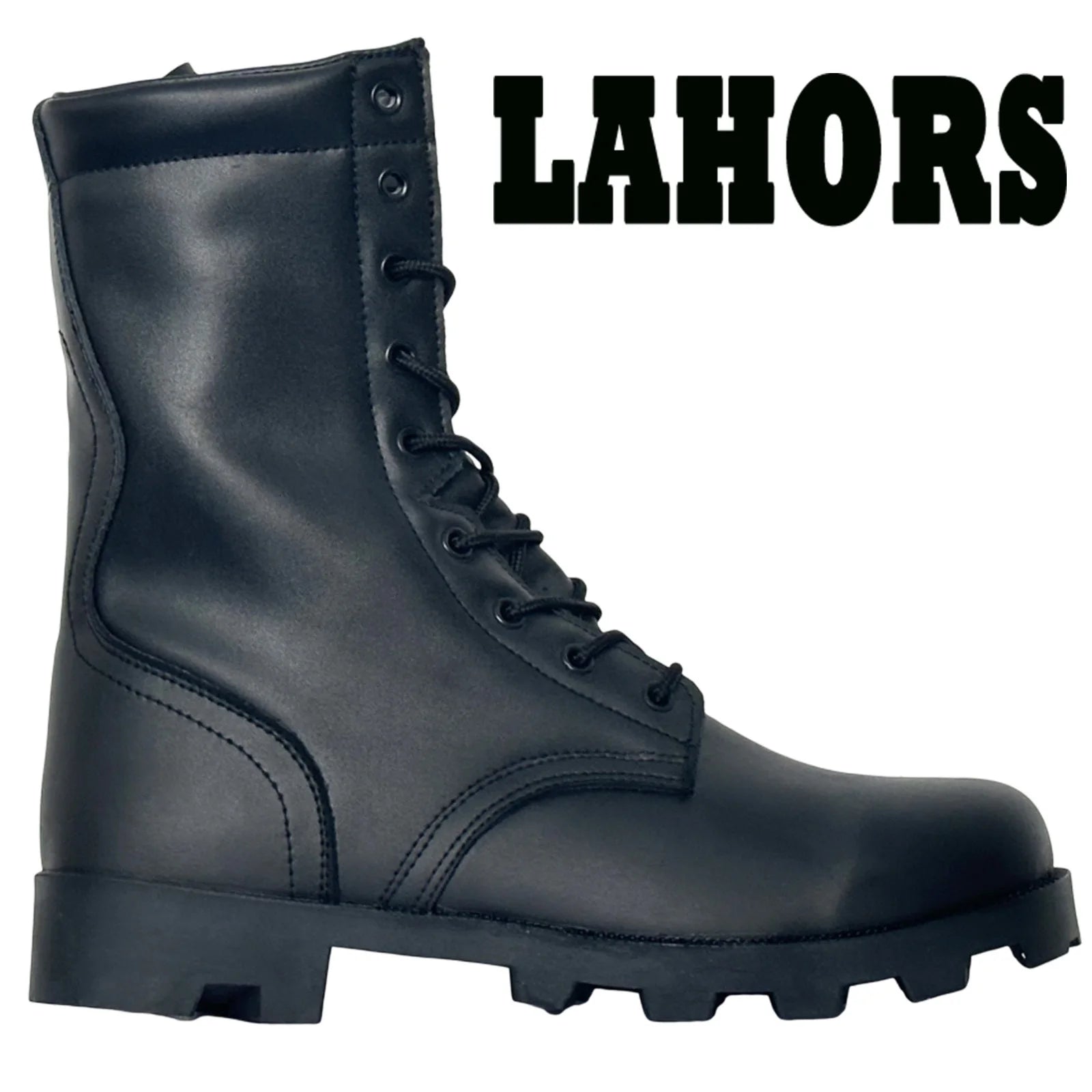 LAHORS Original Leather Tactical Boots – Men’s Sport Hiking Outdoor Ankle Desert Combat Boots - Premium boots from Lizard Vigilante - Just $43.88! Shop now at Lizard Vigilante