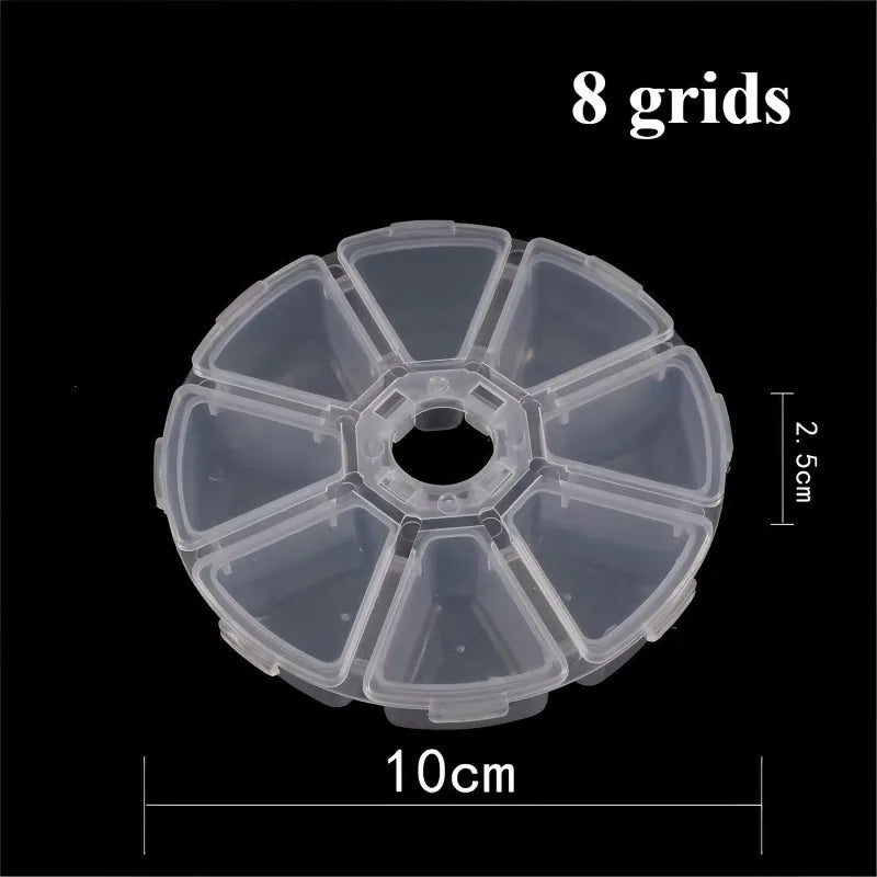 Mini Plastic Rectangular Storage Box Translucent Packing Box Dustproof Durable Strong Jewelry Case Container Home Storage