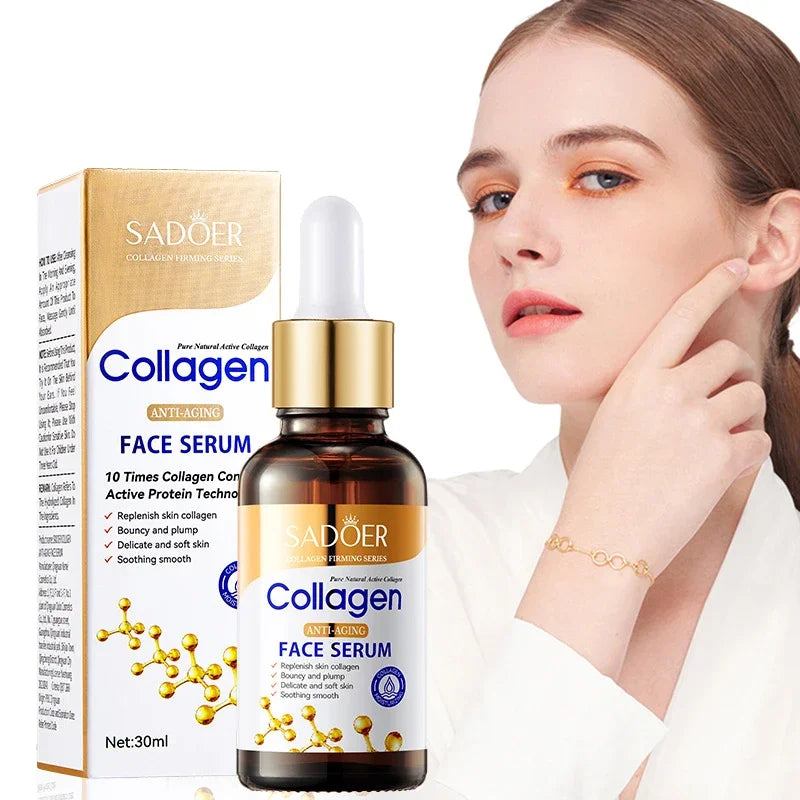 Collagen facial essence skin care Facial essence liquid firming, moisturizing, nourishing facial essence skin care