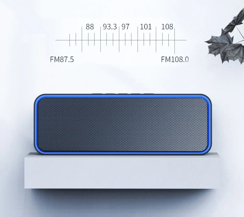 S11 Bluetooth Small Speaker Music Player Stereo USB TF Card Home Outdoor Sports Portable Mobile Phone Car Subwoofer Big Battery