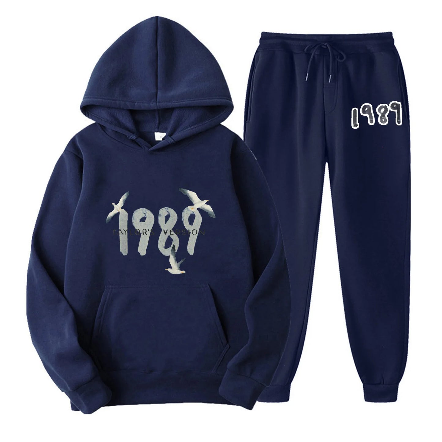 Taylor The Eras Tour Sweatshirt & Sweatpants 2-Piece Set – Unisex Tracksuit Inspired by Midnight Album - Premium hoodie set from Lizard Vigilante - Just $43.88! Shop now at Lizard Vigilante