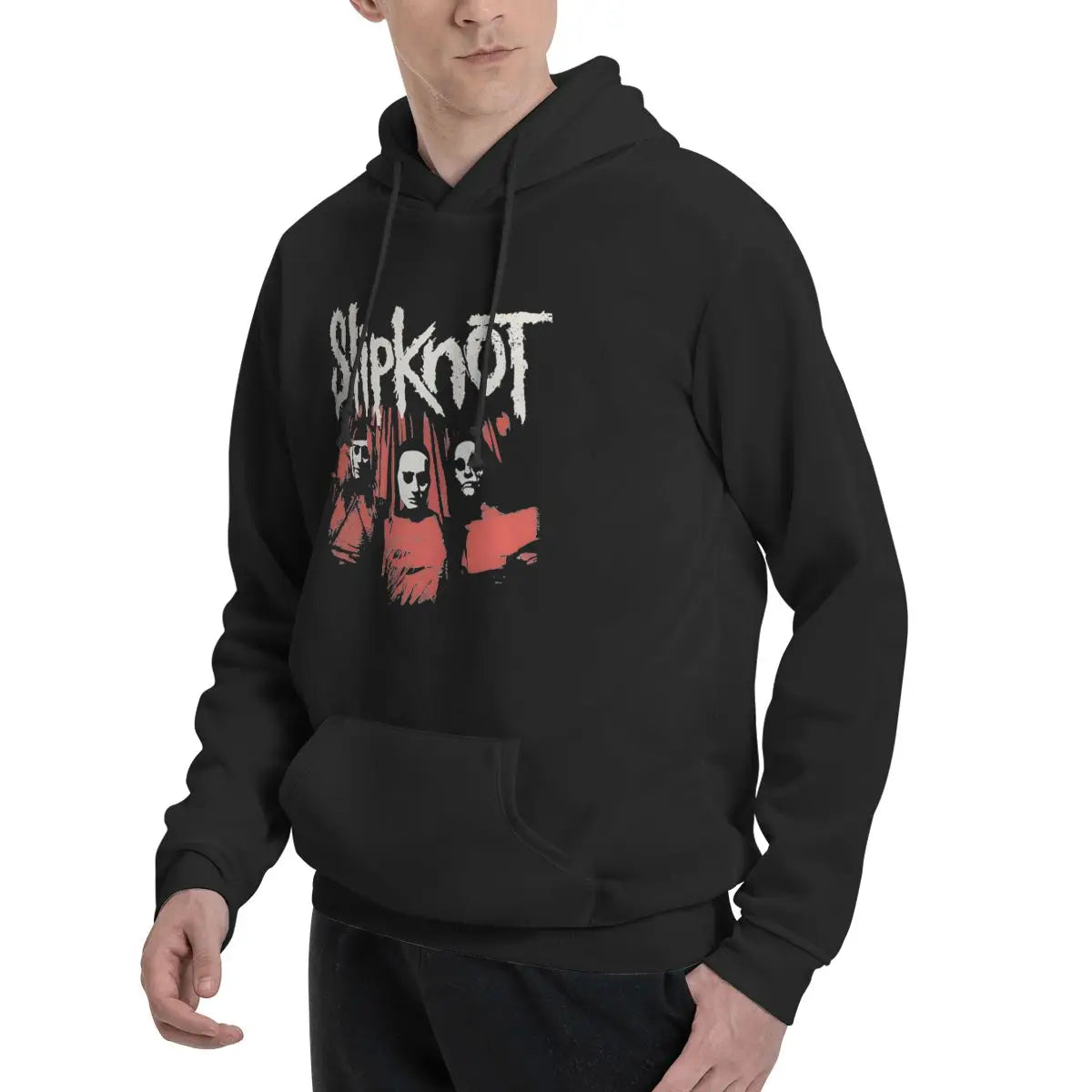 Slipknots Heavy Metal Hoodie - Rock Punk Music Sweatshirt for Men & Women - Premium hoodie from Lizard Vigilante - Just $38.88! Shop now at Lizard Vigilante